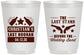 Personalized Bachelor Party 16 oz Frosted Cups - Last Stand | 40046