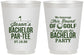 Personalized Bachelor Party 16 oz Frosted Cups - Golf | 40052