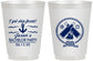 Personalized Bachelor Party 16 oz Frosted Cups - Anchor | 40054