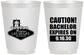 Personalized Bachelor Party 16 oz Frosted Cups - Las Vegas | 40056