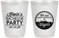 Personalized Bachelor Party 16 oz Frosted Cups - Last Vegas | 40060