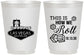 Personalized Bachelor Party 16 oz Frosted Cups - Last Vegas | 40061