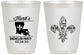 Personalized Bachelor Party 16 oz Frosted Cups - New Orleans | 40074