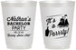 Personalized Bachelor Party 16 oz Frosted Cups - Boat | 40076