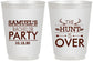 Personalized Bachelor Party 16 oz Frosted Cups - Hunt Is Over | 40084