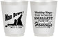 Personalized Wedding 16 oz Frosted Cups - Man Down | 407