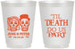 Personalized Wedding 16 oz Frosted Cups - Til Death Do Us Part | 441