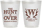 Personalized Wedding 16 oz Frosted Cups - Monogram | 442