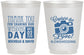 Personalized Wedding 16 oz Frosted Cups - Capture The Love | 444