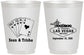 Personalized Wedding 16 oz Frosted Cups - Las Vegas | 453