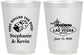 Personalized Wedding 16 oz Frosted Cups - Las Vegas | 455