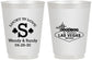 Personalized Wedding 16 oz Frosted Cups - Las Vegas | 456