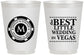 Personalized Wedding 16 oz Frosted Cups - Las Vegas | 457