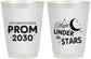 Personalized Prom 16 oz Frosted Cups - A Night Under The Stars | 50004