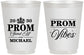 Personalized Prom 16 oz Frosted Cups - Send Off | 50005