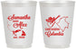 Personalized Wedding 16 oz Frosted Cups - Colombia | 517
