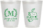 Personalized Wedding 16 oz Frosted Cups - Ireland | 528