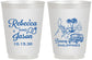 Personalized Wedding 16 oz Frosted Cups - Philippines | 537