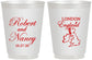 Personalized Wedding 16 oz Frosted Cups - England | 548