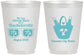 Personalized Bachelorette 16 oz Frosted Cups - Beach | 60010