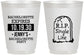Personalized Bachelorette 16 oz Frosted Cups - Rip Single Life | 60014