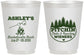 Personalized Bachelorette 16 oz Frosted Cups - Camping | 60018