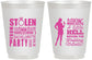 Personalized Bachelorette 16 oz Frosted Cups - Raising A Little Hell | 60020