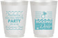 Personalized Bachelorette 16 oz Frosted Cups - Rocking The River | 60033