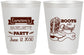 Personalized Bachelorette 16 oz Frosted Cups - Boots And Bling | 60044