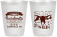 Personalized Bachelorette 16 oz Frosted Cups - Lets Get Wild Cowgirl | 60048