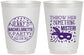Personalized Bachelorette 16 oz Frosted Cups - Mardi Gras | 60055