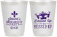Personalized Bachelorette 16 oz Frosted Cups - Mardi Gras | 60061