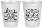 Personalized Bachelorette 16 oz Frosted Cups - Something Wicked | 60076