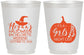 Personalized Bachelorette 16 oz Frosted Cups - Halloween Girls Night Out | 60077