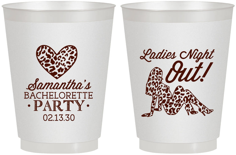 Personalized Bachelorette 16 oz Frosted Cups - Ladies Night Out | 60086