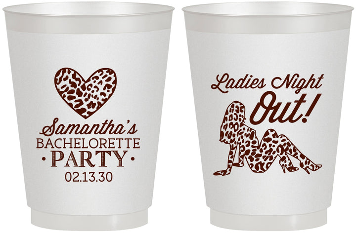 Personalized Bachelorette 16 oz Frosted Cups - Ladies Night Out | 60086