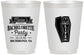 Personalized Bachelorette 16 oz Frosted Cups - Rip Single Life | 60095
