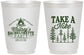 Personalized Bachelorette 16 oz Frosted Cups - Camping | 60098
