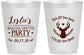 Personalized Bachelorette 16 oz Frosted Cups - Deer Heels Boots | 60102