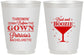 Personalized Bachelorette 16 oz Frosted Cups - Bad And Boozie | 60121