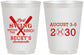 Personalized Bachelorette 16 oz Frosted Cups - Last Swing Before Ring | 60127