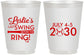 Personalized Bachelorette 16 oz Frosted Cups - Last Swing Before Ring | 60128
