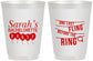 Personalized Bachelorette 16 oz Frosted Cups - Last Fling Before Rings | 60140