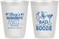 Personalized Bachelorette 16 oz Frosted Cups - Bad And Boozie | 60155