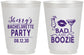 Personalized Bachelorette 16 oz Frosted Cups - Bad And Boozie | 60156