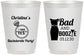 Personalized Bachelorette 16 oz Frosted Cups - Bad And Boozie | 60157