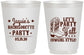 Personalized Bachelorette 16 oz Frosted Cups - Cowgirl Boots | 60163