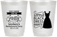 Personalized Bachelorette 16 oz Frosted Cups - Little Black Dress | 60164