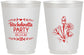 Personalized Bachelorette 16 oz Frosted Cups - Flowers | 60174