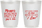 Personalized Bachelorette 16 oz Frosted Cups - Before She Says I Do | 60179